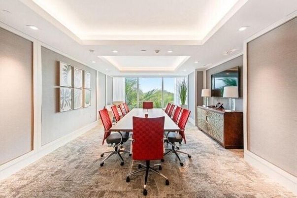 Home Office, Interior, Recessed Lighting