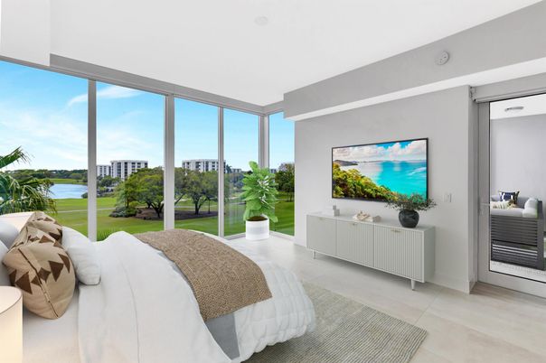 Bedroom, Interior, Water