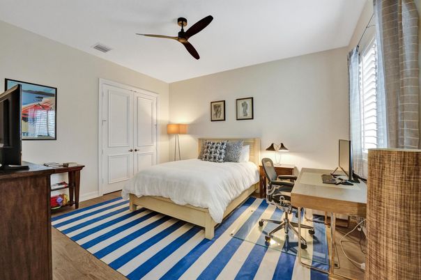 Bedroom, Home Office, Interior, Wood Texture Flooring