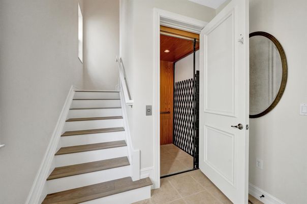 Elevator, Interior, Recessed Lighting