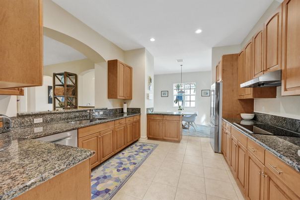 Dining room, Interior, Kitchen, Pendant Lights, Recessed Lighting