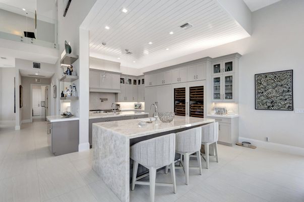 Interior, Kitchen, Pendant Lights, Recessed Lighting