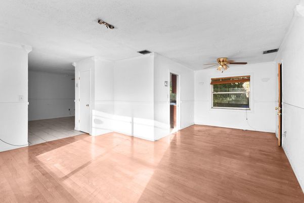 Empty room, Interior, Wood Texture Flooring