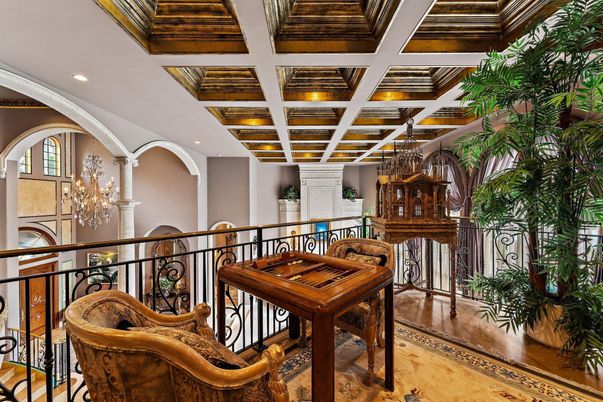 Chandelier, Interior, Recessed Lighting, Wood Texture Flooring