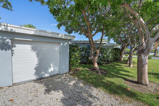Backyard, Detached Garage, Exterior