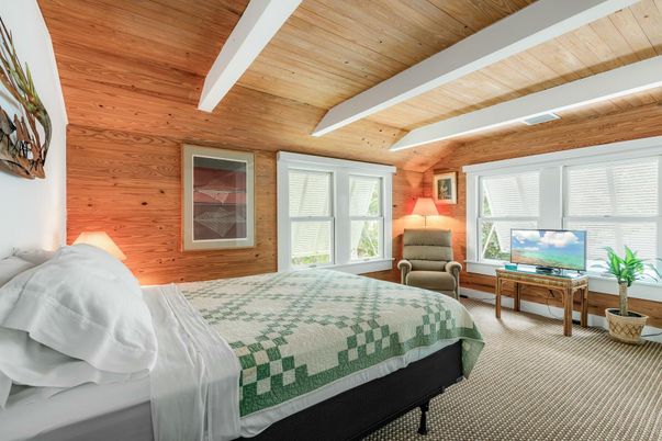 Bedroom, Interior, Wooden Ceilings