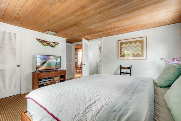 Bedroom, Interior, Wooden Ceilings