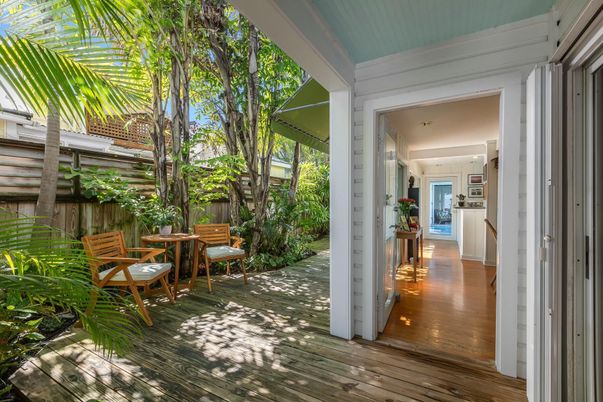 Exterior, Wood Texture Flooring