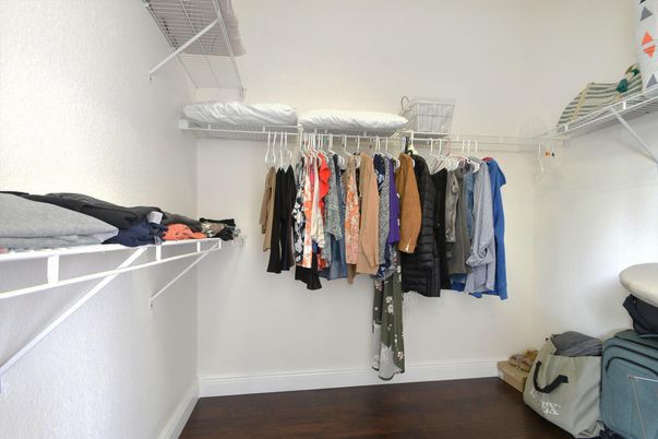 Interior, Walk-in Closets, Wood Texture Flooring