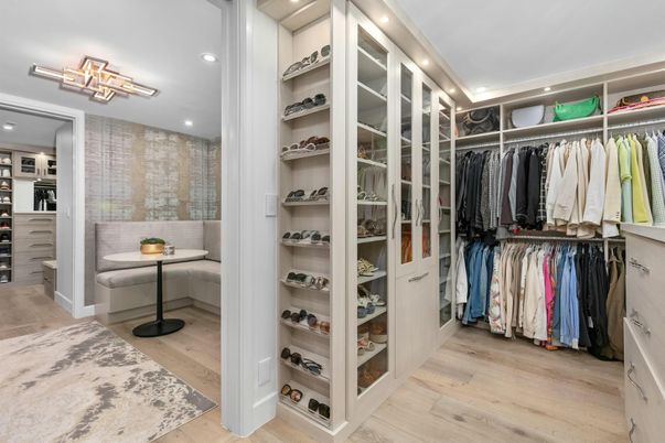 Interior, Recessed Lighting, Walk-in Closets, Wood Texture Flooring