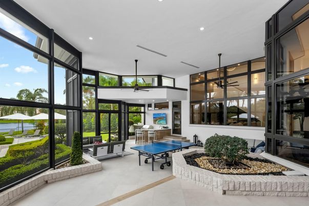 Game Room, Interior, Recessed Lighting, Sun Room