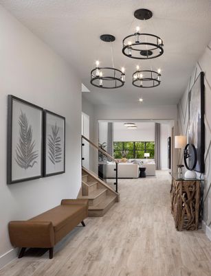Chandelier, Interior, Pendant Lights, Wood Texture Flooring