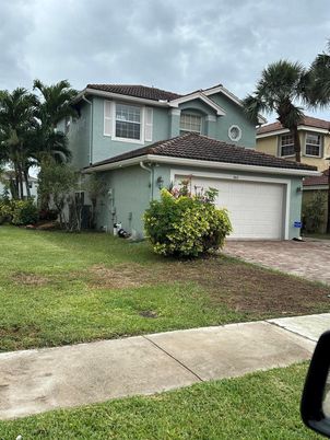 Attached, Backyard, Exterior, Facade, Mediterranean