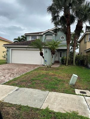 Attached, Backyard, Exterior, Facade, Mediterranean