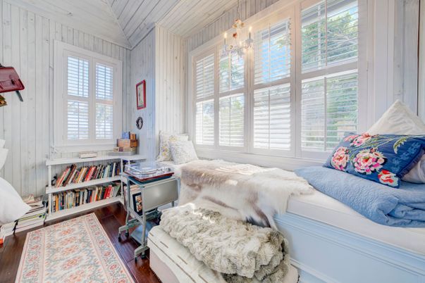 Bedroom, Chandelier, Interior, Wood Texture Flooring
