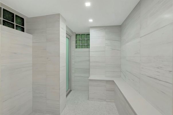 Bathroom, Interior, Recessed Lighting