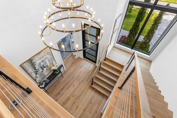Chandelier, Interior, Pendant Lights, Wood Texture Flooring