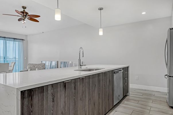 Interior, Kitchen, Pendant Lights, Recessed Lighting