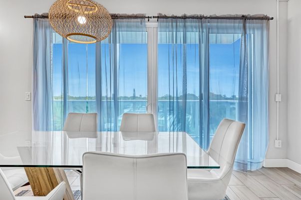 Dining room, Interior, Wood Texture Flooring