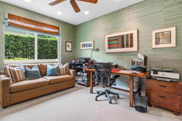 Home Office, Interior, Recessed Lighting