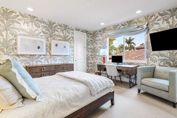 Bedroom, Home Office, Interior, Recessed Lighting