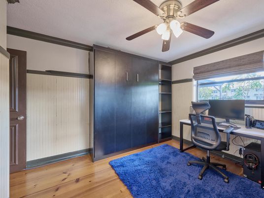 Home Office, Interior, Wood Texture Flooring