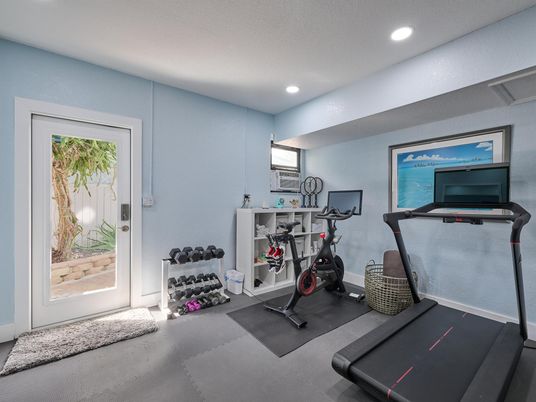Fitness Equipment, Interior, Recessed Lighting