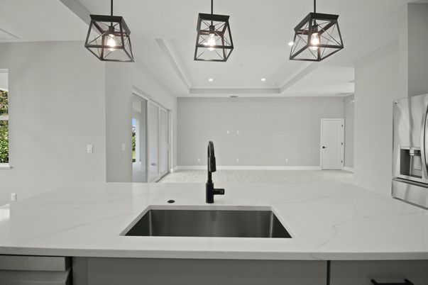 Interior, Kitchen, Pendant Lights, Recessed Lighting