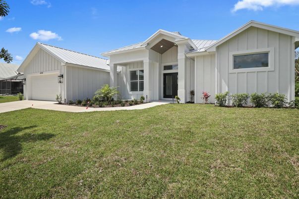 Attached, Backyard, Exterior, Facade, Farmhouse