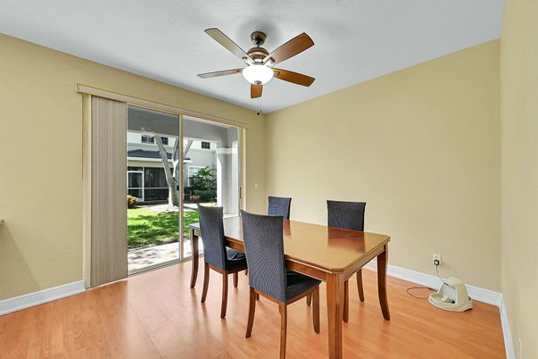 Dining room, Interior, Wood Texture Flooring