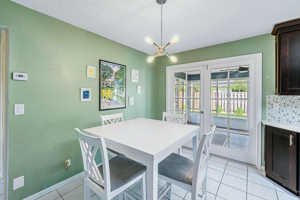 Dining room, Interior, Pendant Lights