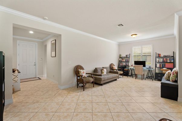 Home Office, Interior, Recessed Lighting
