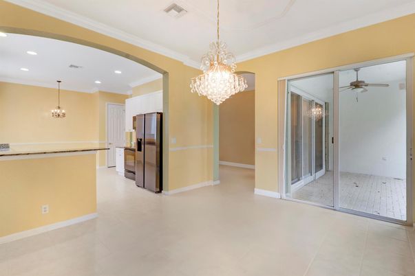 Chandelier, Interior, Kitchen, Recessed Lighting