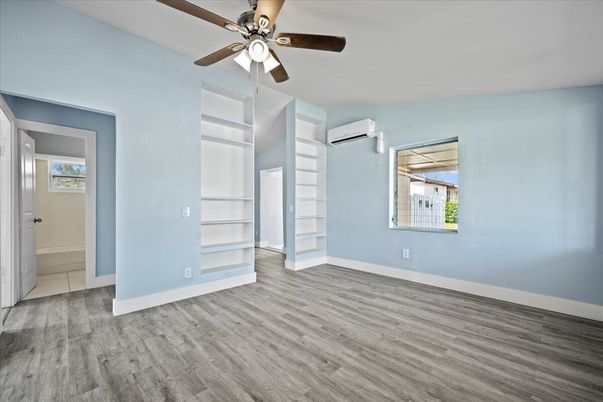 Empty room, Interior, Wood Texture Flooring