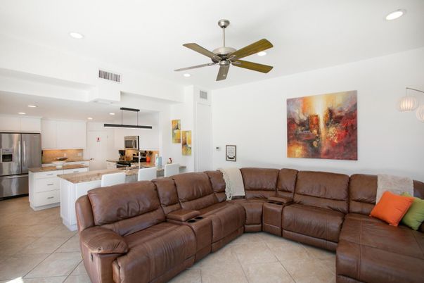 Interior, Kitchen, Living room, Recessed Lighting, Stainless Steel Appliances