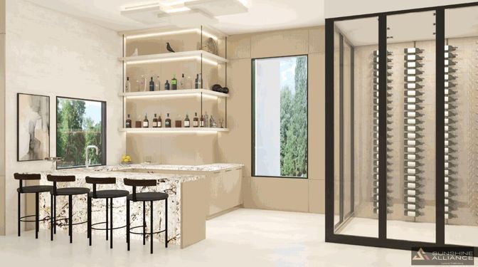 Interior, Wine Storage