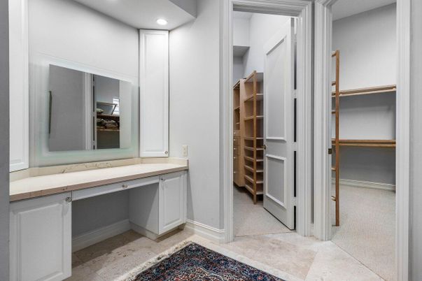 Bathroom, Interior, Recessed Lighting, Walk-in Closets