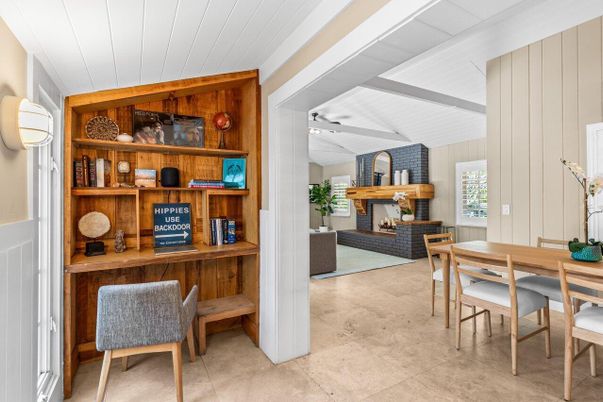 Dining room, Fireplace, Interior, Living room