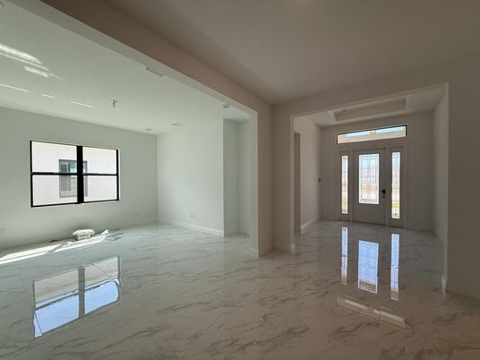 Empty room, Interior, Marble