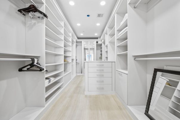 Interior, Recessed Lighting, Walk-in Closets, Wood Texture Flooring