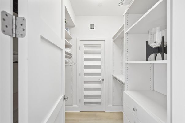 Interior, Walk-in Closets, Wood Texture Flooring