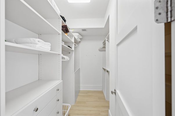 Interior, Walk-in Closets, Wood Texture Flooring