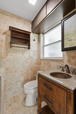 Bathroom, Interior, Stone Walls