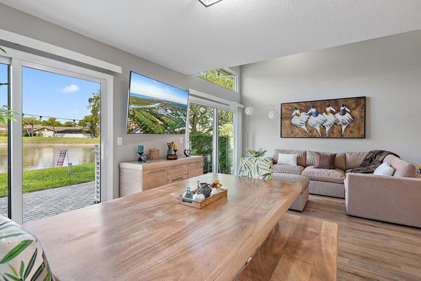 Interior, Living room, Water, Wood Texture Flooring