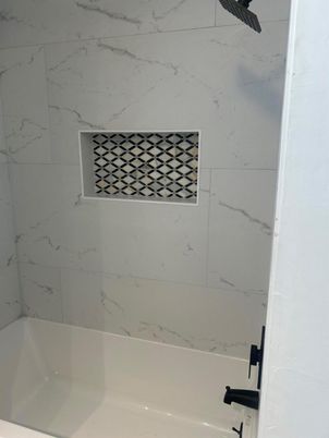 Bathroom, Interior, Marble Walls