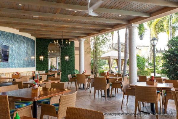 Dining room, Exterior, Wood Texture Flooring