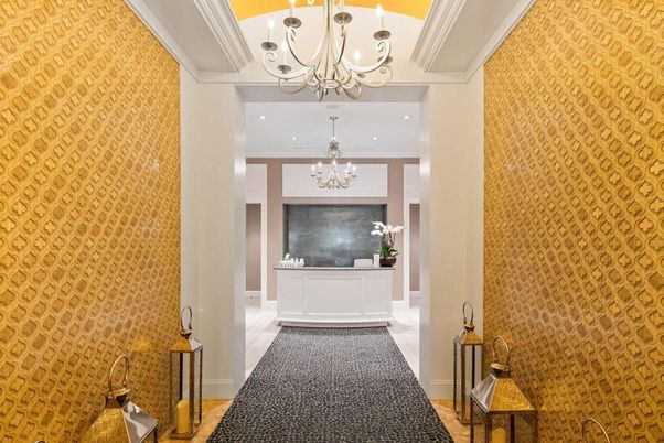 Chandelier, Interior, Recessed Lighting