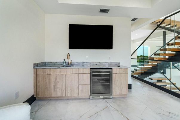 Interior, Marble, Recessed Lighting