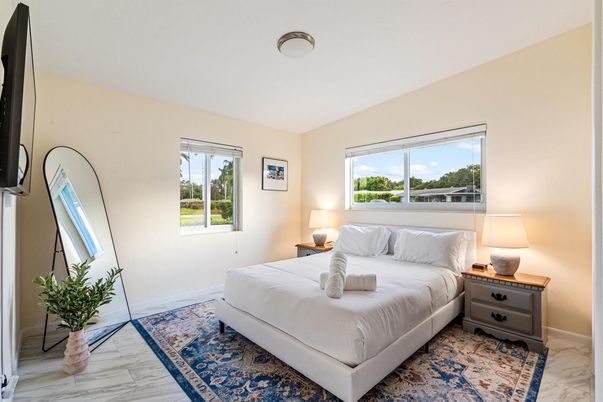 Bedroom, Interior, Marble