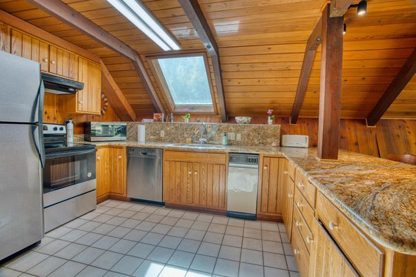 Interior, Kitchen, Stainless Steel Appliances, Wooden Beams, Wooden Ceilings